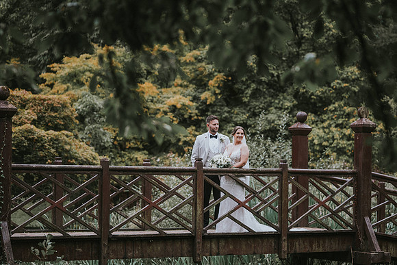 Amy and Greg Bryngarw House wedding