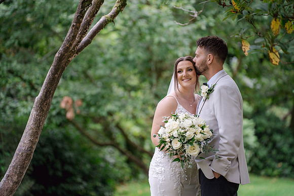 Amy and Greg Bryngarw House wedding