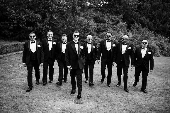 Chelsea and Robbie Bryngarw House wedding