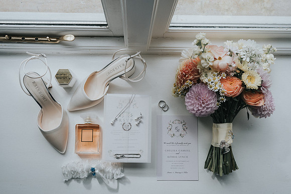 Chelsea and Robbie Bryngarw House wedding