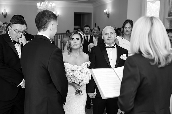 Chelsea and Robbie Bryngarw House wedding