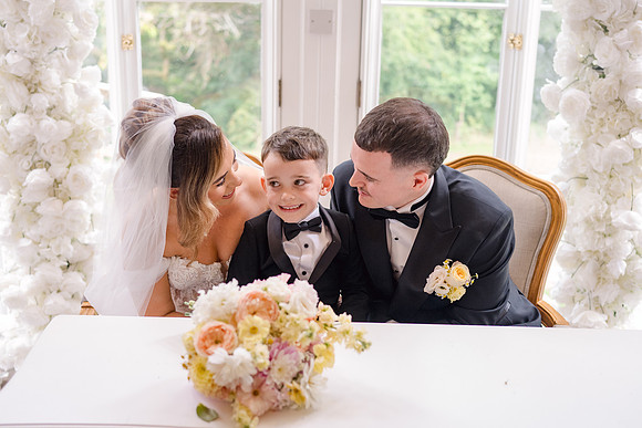 Chelsea and Robbie Bryngarw House wedding