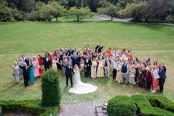 Chelsea and Robbie Bryngarw House wedding