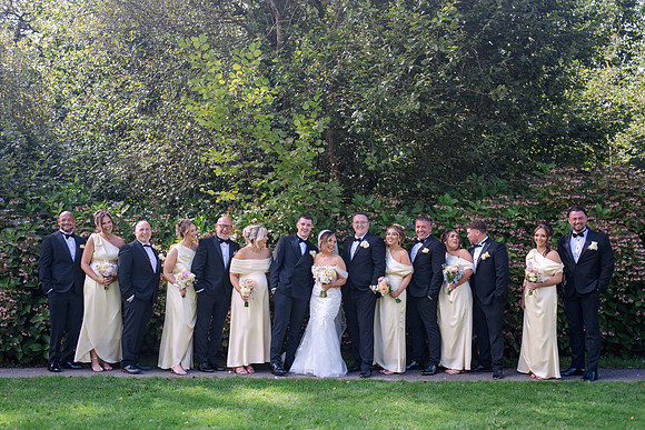 Chelsea and Robbie Bryngarw House wedding