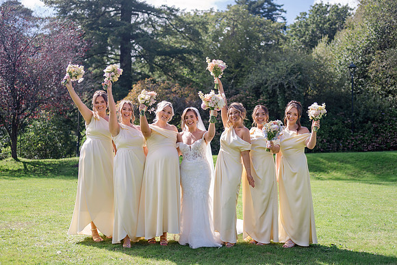 Chelsea and Robbie Bryngarw House wedding