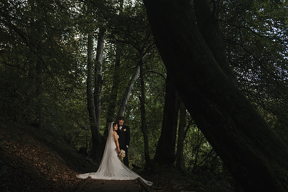 Chelsea and Robbie Bryngarw House wedding