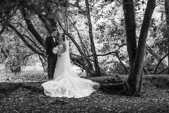 Chelsea and Robbie Bryngarw House wedding