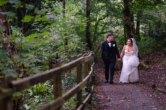 Chelsea and Robbie Bryngarw House wedding