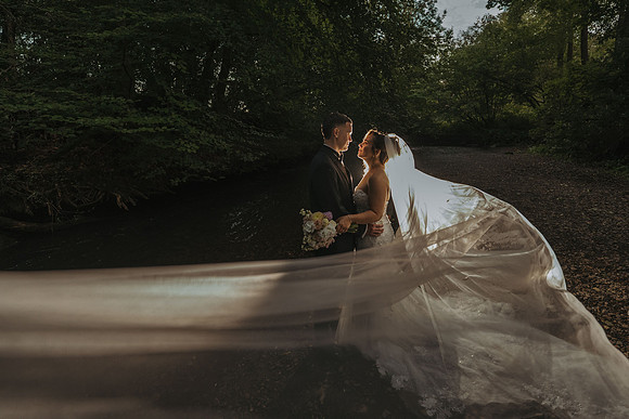 Chelsea and Robbie Bryngarw House wedding