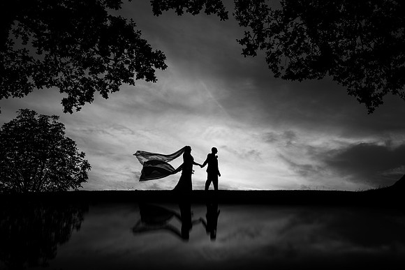 Canada Lodge and Lake wedding photographer