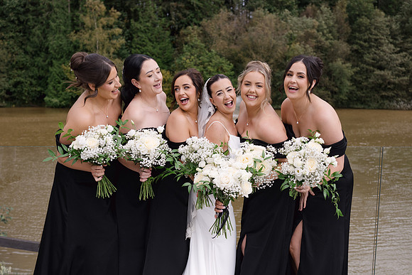 how to feel comfortable in front of a wedding camera