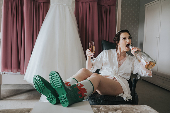 Drinking wales Bride