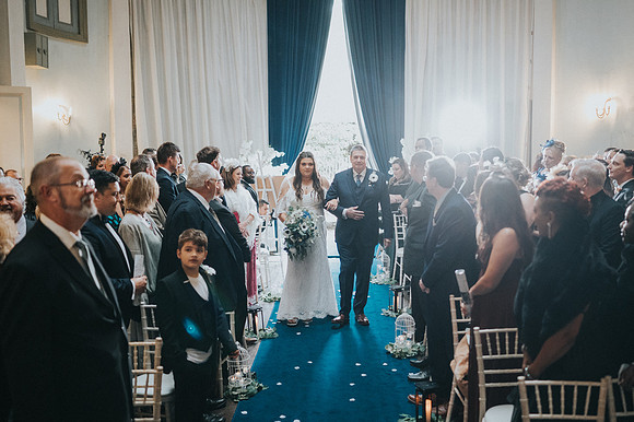 Groomsmen having fun