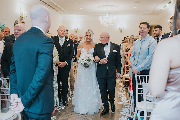 wedding at bryngarw house