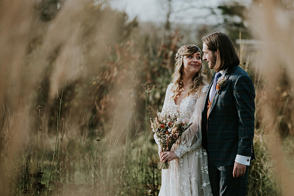 Naomi and Daniel's elegant multi-tier wedding cake