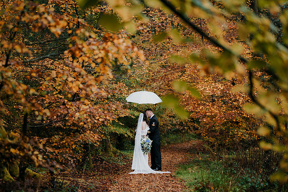 Castle wedding backdrop