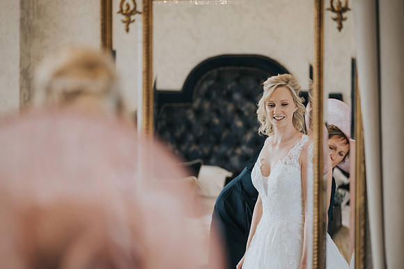 Candid moments during the wedding