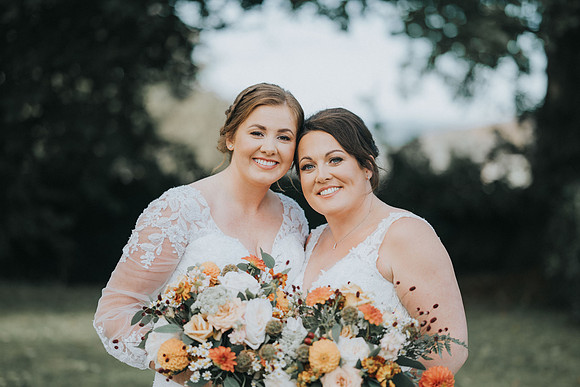 Katie and Abigale's wedding celebration