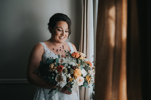 Wedding laughter and joy