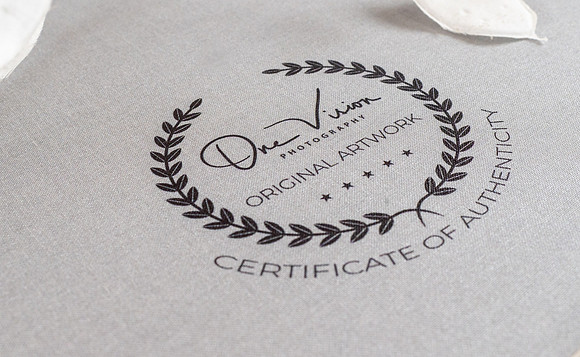 Certificate of print