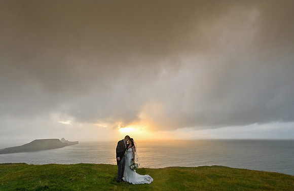 Worns Head Wedding Gower