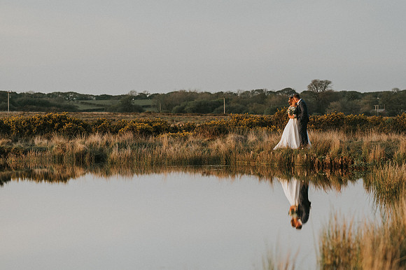 drone wedding videography South Wales