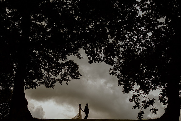 canada lodge and lake wedding